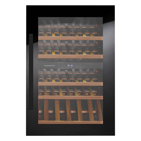 Шкаф винный встраиваемый Kuppersbusch  FWK 2800.0 S2 Black Chrome - фото 48368