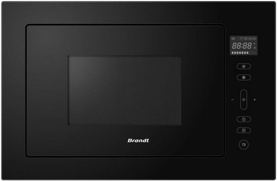 Встраиваемая микроволновая печь Brandt BMG2120B - фото 48410