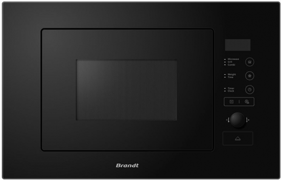 Встраиваемая микроволновая печь Brandt BMG2508B - фото 48416