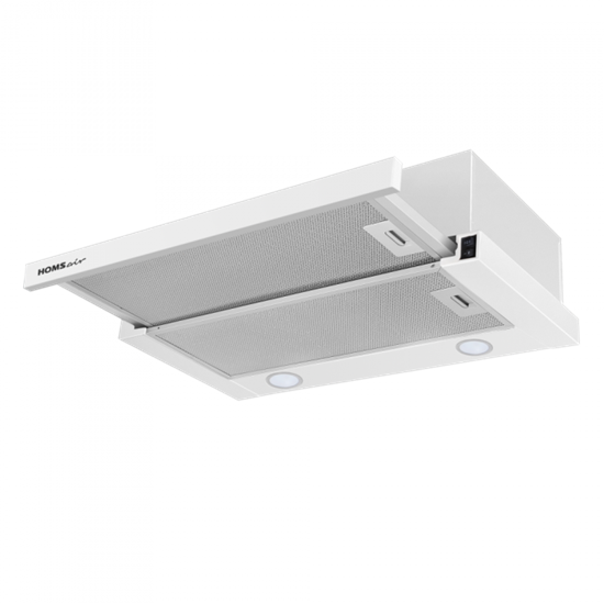 Встраиваемая вытяжка HOMSair Flat 60 белый - фото 48785