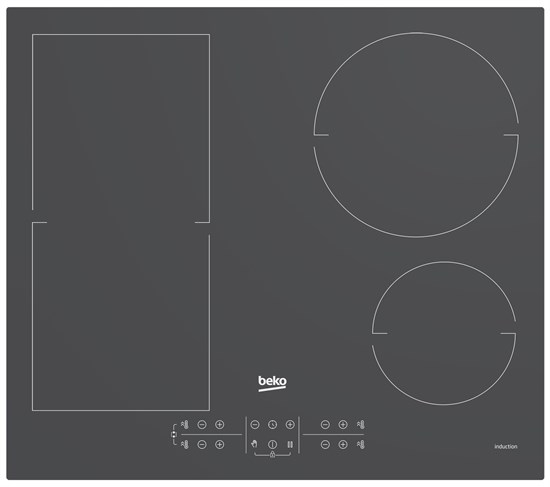 Встраиваемая индукционная варочная панель Beko HII 64200 FMTZG - фото 51534