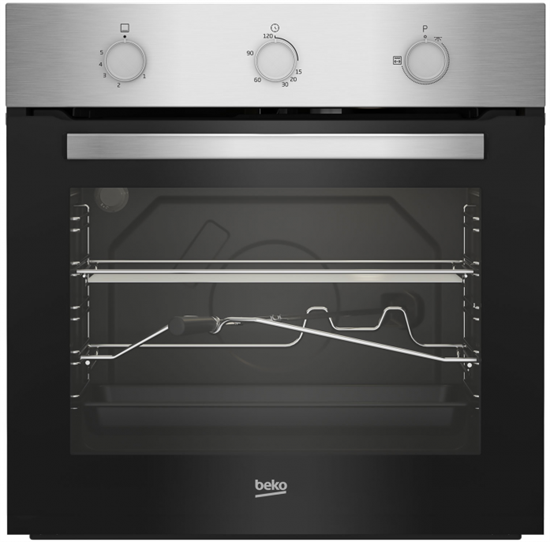Встраиваемый газовый духовой шкаф Beko BBIGT21100X - фото 51605