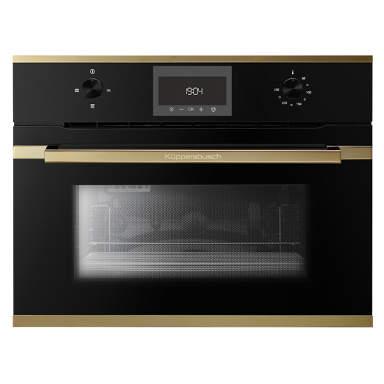 Встраиваемая микроволновая печь Kuppersbusch CM 6330.0 S4 Gold - фото 55327