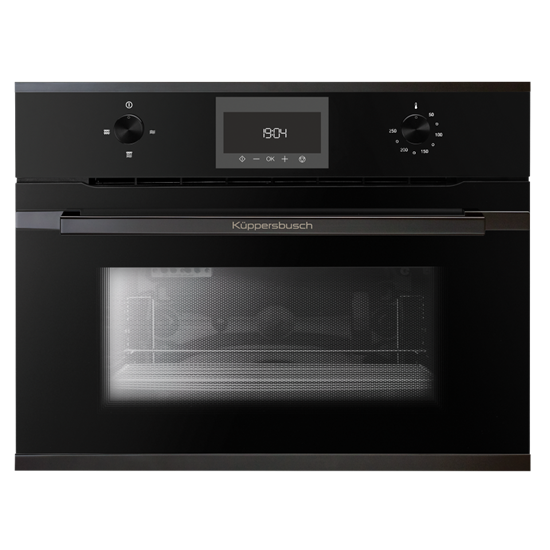 Встраиваемая микроволновая печь Kuppersbusch CM 6330.0 S2 Black Chrome - фото 55329