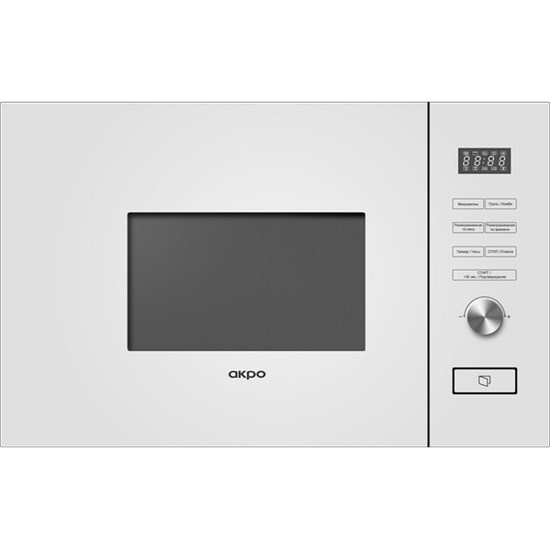 Встраиваемая микроволновая печь Akpo MEA 82008 MEP02 WH - фото 55777