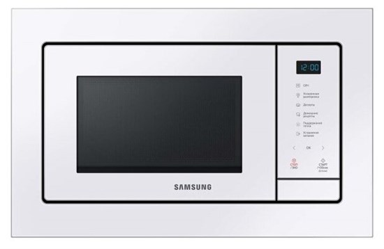 Микроволновая печь встраиваемая Samsung MG20A7013AT, серебристый - фото 56108