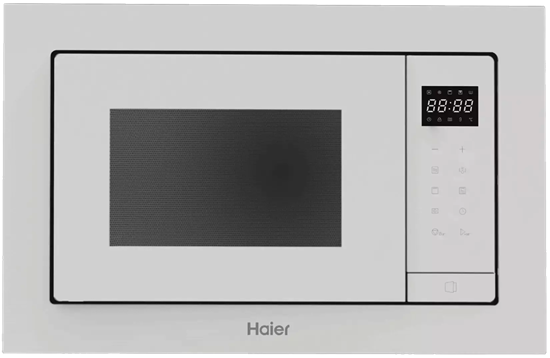 Встраиваемая микроволновая печь Haier HMX-BTG207W - фото 56203