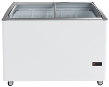 Морозильный ларь Haier SD-416AELUA с изогнутым стеклом