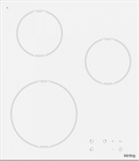 Встраиваемая индукционная варочная панель Korting HI 42031 BW
