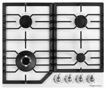 Встраиваемая газовая варочная панель Kuppersberg FS 603 W Silver