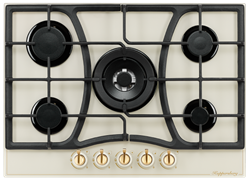 Встраиваемая газовая варочная панель Kuppersberg FG 703 C bronze