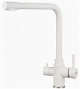 Смеситель для кухонной мойки Kuppersberg Geo KG2385CR white