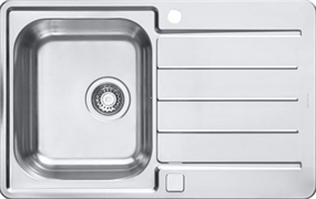 Кухонная мойка Alveus Line Maxim 80 SAT-90 (с сифоном 1127251) 1100216