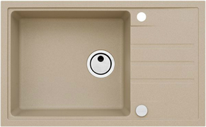 Кухонная мойка Alveus INTERMEZZO 130 BEIGE-G55 бежевый (1117048)