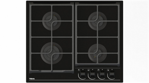 Встраиваемая газовая варочная панель Teka GBC 64100 KBN black