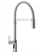 Смеситель Franke AMBIENT SEMI-PRO, 115.0265.997, для кухни, полупрофессиональный, с гибким выдвижным изливом, хром