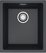 ALVEUS Мойка для кухни ALVEUS OMNI 10 GRANITAL CARBON-G91  400x450x198 с сифоном 1145083