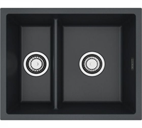 ALVEUS Мойка для кухни ALVEUS OMNI 50 GRANITAL CARBON-G91  550x450x198 с сифоном 1150202