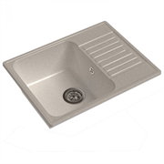 GranFest QUARZ GF-Z13, мойка, гранит, белый
