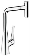 Смеситель Hansgrohe Metris Select 14884000 для кухни, хром