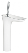 Смеситель Hansgrohe PuraVida 15081400 для раковины - хром/белый