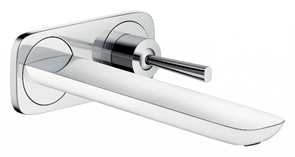 Смеситель Hansgrohe PuraVida 15085400 для раковины, хром/белый