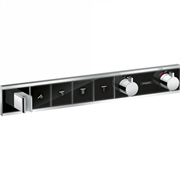 Смеситель Hansgrohe RainSelect 15357600 для душа, термостатический, черный