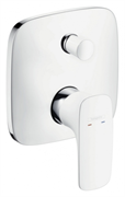 Смеситель Hansgrohe PuraVida 15445400 для ванны и душа , белый/хром
