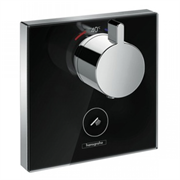 Смеситель Hansgrohe ShowerSelect 15735600 Highflow термостатический, черный
