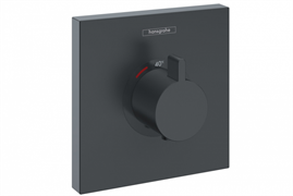 Смеситель Hansgrohe ShowerSelect 15760670 Highflow для душа, термостатический, черный матовый