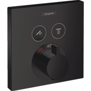 Смеситель Hansgrohe ShowerSelect 15763670 для душа, термостатический, черный матовый