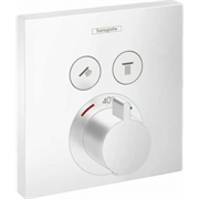 Смеситель Hansgrohe ShowerSelect 15763700 для душа, термостатический, белый матовый