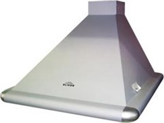 Каминная вытяжка Elikor Сатурн 50П-180-В1Л белый/белый/хром