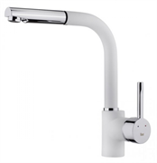 Смеситель для кухни Teka ARK 938 (23938120W) белая эмаль/хром