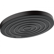 Верхний душ Hansgrohe Pulsify 24140670 S, 26 см, 1 режим струи, черный матовый, диск графит