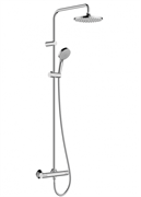 Душевая система Hansgrohe Vernis Blend Showerpipe 200 1jet EcoSmart, термостатическая, хром, 26089000