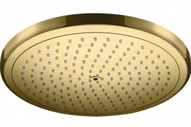 Верхний душ Hansgrohe Croma 26220990 280 Air, 28 х 28 см, 1 режим струи, без держателя, золото полированное