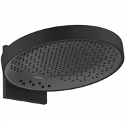Верхний душ Hansgrohe Rainfinity 26234670, 36 х 36 см, 3 режима струи, с держателем, чёрный матовый
