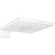 Верхний душ Hansgrohe Raindance 26238700, 300x300 мм, 1 режим струи, с держателем, белый матовый