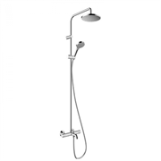 Душевая система Hansgrohe Vernis Blend 26274000, Showerpipe 200 1jet, термостатическая, хром