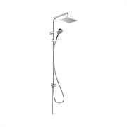 Душевой гарнитур Hansgrohe Vernis Shape Shape Showerpipe 230 1jet Reno, корпус хром, лицевая часть хром 26282000, 2 режима струи