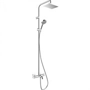 Душевая система Hansgrohe Vernis Shape 26284000 Showerpipe 230 1jet с термостатом, хром