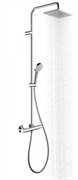 Душевая система Hansgrohe Vernis Shape 26286000 Showerpipe 230 1jet с термостатом, хром