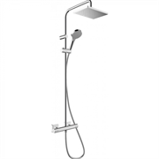 Душевая система Hansgrohe Vernis Shape 26319000 Showerpipe 230 1jet Green с термостатом, хром