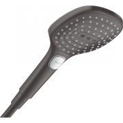 Ручной душ Hansgrohe Raindance Select E120 3jet 26520340, 12 см, 3 режима лейки черный хром
