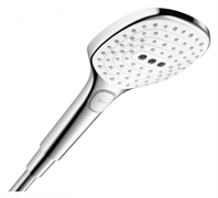 Ручной душ Hansgrohe 26520400 Raindance Select E120 3jet, 12 см, 3 режима лейки, белый хром