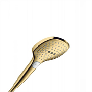 Ручной душ Hansgrohe Raindance Select E120 3jet 26520990, 12 см, 3 режима лейки, золото
