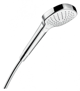 Ручной душ Hansgrohe 26812400 Croma Select E Vario, белый/хром