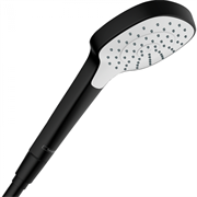 Душевая лейка Hansgrohe Croma Select E 110 1jet EcoSmart, черная матовая, 26815670