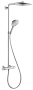 Душевая система Hansgrohe Raindance 27114000 Select Showerpipe 300, термостатическая, хром